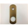 Ghidini PLACCA BOCCHETTA ROSETTA GHIDINI PER PORTA - PORTA BLINDATA ALLUMINIO F4 61X179 CON FORO PER DEFENDER D 46-47 - ADATTABILE SU PLACCA DIERRE
