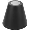 VILLCASE Paralume Design Minimalista per Lampada da Terra in Ferro Nero Facile da Spostare, per Camera da Letto e Studio