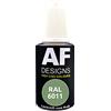 Alex Flittner Designs RAL 6011 VERDE RESEDA - Penna per ritocchi lucida, 20 ml, vernice acrilica per ritocchi, per riparazioni, legno, metallo, mobili e bagno