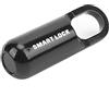 KAKAKE Lucchetto Smart Keyless per Impronte Digitali, Lucchetto per Impronte Digitali con Protezione Antifurto, Sicurezza Ricaricabile Tramite USB per Bagagli e Zaini (Nero)