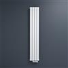 Mai & Mai Radiatore Verticale da Bagno 180x31cm, Radiatore Scaldasalviette Termoarredo Scalda Portasciugamani da Parete e Pavimento in Acciaio, Bianco