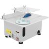 MELAQULY Set di sega circolare da tavolo, 96 W, per fai da te, mini seghe circolari da tavolo, 9000 giri/min, per fai da te, lavorazione del legno, metallo, plastica