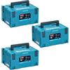 Makita 821551-8 MAKPAC 3 Valigia Valigetta Impilabile 396 x 296 x 210 mm 3pz