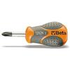 Beta 1292N 4,5X30 - Giravite per viti con impronta a croce Phillips tipo cortissimo cromati punta nera