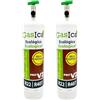 ALL4SALE 2 confezioni a gas ecologiche refrigeranti V2 400 EQUIVALE a 800 gr x2 sostituto R22/R407C VALVOLA INCLUSA