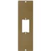 Dieffematic PLACCA CON FORO PER PULSANTE INTERASSE 185 BRONZO VDS PLA185B AUTOMAZIONE