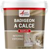 ARCANE INDUSTRIES Calce a pennello per muri esterni e interni - BADIPLUS - 2,5 kg (fino a 12,5 m²) Palermo - Beige - ARCANE INDUSTRIES