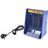Generic Solder Smoke Absorber Fume Extractor Air Filter Fan 220V Dimensioni compatte Rimozione ad alta efficienza Filtro a carbone attivo Verticale Orizzontale Uso per stazione di saldatura Area di lavoro Blu