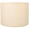 FELTECHELECTR Paralume Beige in Lino per Lampada da Terra Attacco E27 Tessile Sicuro e Lavabile per Illuminazione Soffusa in Camera da Letto Soggiorno e Altri Ambienti Interni