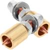 BUGUUYO 2 Pezzi Estrattore di Ammaccature in Metallo per Auto Punta in Rame e Lega, Clip per Macchina Riparazione Metallo, Operazione Rapida ed Efficiente per Progetti Manuali