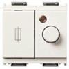 VIMAR - REGOLATORE 230V 60-400VA +PUSH SERIE IDEA COLORE BIANCO 16562.B