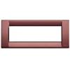 Vimar Serie Idea - Placca Classica 6 modulo metallo Bordeaux