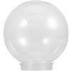 Gatuida Ricambio Trasparente Per Lampadari e Lampioni Diametro 15 Cm Installazione Semplice Design Elegante Per Esterni e