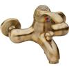 Idro Bric J42132 Mix Vasca Serie Distri Vecchio Ottone, Marrone