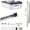 Dieffematic FAAC Dolphin Kit Automazione Porta Basculante Contrappeso 24V - Guida a Cinghia 3.2 Metri per Uso Residenziale