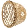 NUOBESTY Abat Jour in Bambù Vintage Paralume Sospensione per Illuminazione Interna, Resistente alla Deformazione allo Sbiadimento, per Housewarming e Decorazioni D'interni