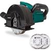 VONROC Scanalatore per tracce muro 1700W, 150mm. Include 4 dischi diamantati e sacca portautensili. Larghezza di taglio regolabile 14/19/29 mm. Con connettore aspirapolvere