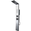 OGOMONDO Colonna Doccia 002 4 Funzioni Acciaio Inox Getto A Cascata 2 Bocchette Idro Lombari L20xP44xH170