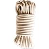 Tecplast Corda elastica Avorio 20 m - Qualità PRO TECPLAST 9SW - Cavo per teloni con diametro 9 mm