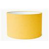 ArG Lighting Paralume Cilindro con Tessuto Cotone, Fatto a Mano, per Lampada da Tavolo, Sospensione, Piantana (Ocra, 50 cm Diametro x 30 cm Altezza)