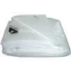 nextradeitalia 1PEZZO TELO RETINATO MULTIUSO IN PVC Col. Bianco mt. 3,5x4