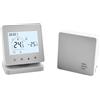 Besttoolifes Termostato wireless per caldaie a gas, termostato intelligente da parete con telecomando, regolatore di temperatura programmabile 5+2/6+1/7 giorni, USB o batteria (con WiFi)