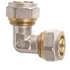 Generic Raccordo curvo a stringere per multistrato - Diametro 26X26 - Spessore 3MM