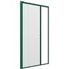 Zanzanet Zanzariera laterale orizzontale su misura porta finestra scorrevole avvolgibile rullo a molla guida calpestabile cassonetto 50mm personalizzabile colori e reti Made in Italy Verde
