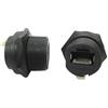 Generic Conn, jack RJ45, 8P8C, 1 porta, pannello, connettori modulari ed Ethernet, Qty.1 | MP002453