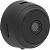 MXGZ Mini Telecamera WiFi, Mini Telecamera Sicura Rotazione a 360° Magnetica 1080P con Base per Ufficio per la Casa