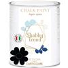 GENERICO SHABBY TREND® CHALK PAINT Pittura Shabby Chic Vintage Mobili Pareti Extra Opaca 120 VARIANTI (375ml, NERO LAVAGNA)
