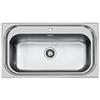 Foster Serie S1000 - Lavello da cucina 1 vasca, da 86 cm, Acciaio Inox e finitura Spazzolato