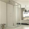 Idralite Box Doccia 3 lati 75x75x75 CM H198 trasparente mod. Urban Trio P
