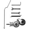 Generic Attacco per trapano per metallo, adattatore universale per taglio di metalli per trapano, utensile da taglio per metalli Drill Cut Pro, accessorio per trapano da taglio per ferro da stiro, piastre
