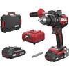 SKIL TRAPANO 3085HB PERCUSSIONE XP BRUSHLESS 20 V (2x4,0Ah+V)