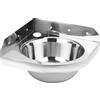 XUNFAKEJI Lavello da Cucina Lavello a Parete Piccolo Lavabo ad Angolo Lavamani in Acciaio Inossidabile Installazione Facile Lavello per Camper, Lavello Multiuso, per Cucine Bar (26cm / 10.2in -1)