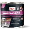 MEM Water Stop, sigillante universale e barriera contro l'umidità, ideale per uso interno ed esterno, privo di solventi, silicone e bitume, sigilla istantaneamente, grigio, 1 kg, la confezione può differire