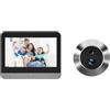 BlissfulAbode Spioncino digitale per porta, con schermo LCD da 4 pollici, video 1080p e accesso remoto per soluzioni di sicurezza domestica