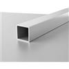 Inbagno Profilo Di Compensazione Universale Per Box Doccia (Compatibile Linee Geo, Icon, Tay) Correzione Muro Fuori Squadro Alluminio 195 Cm X 2 Cm X 2 Cm Finitura Cromata