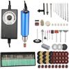 luolety Kit per trapano elettrico a mano, 0,8-3 mm, kit di lucidatura in resina con 10 punte per trapano HSS, mola per fai da te, intaglio del legno, creazione di gioielli
