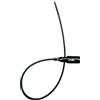 ULAC AIR JUST Lucchetto a cavo multifunzione 50 cm, trazione fino a 200 kg, 130 g - Nero/Black