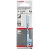 Bosch Professional 2 pezzi Lama per sega universale S 422 BF Flexible for Metal (per metallo, 100 x 16 x 0.9 mm, accessorio per sega universale)