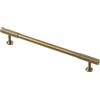EpheyFIF Maniglie in ottone massiccio bronzo anticato per cassetti, mobili vintage, per cucina, camera da letto, armadi, porte, lunghezza 50-264 mm, varie dimensioni (192 mm)