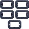 Electron 5 Supporti per placchette 3 moduli/posti, Compatibile Con BTicino Axolute, Scatola/Cassetta 503, Realizzato In plastica di alta qualità, 100% compatibile con le placche e i moduli originali