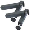 SGSKEIEY 4 Pz Piedi Per Rete A Doghe, Gambe Regolabili In Metallo Gambe Letto Di Supporto Per Mobili, per Mobili, Piedi Letto gambe di sostegno, adatte per telaio del letto (32cm,3 * 4cm)