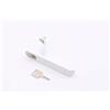 Schüco 247036/247044 - Maniglia per finestra RC, in alluminio, colore: Bianco