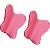 Veemoon Maniglie per Cassetti Farfalla Rosa in Lega di Zinco 2 Pezzi, Design Creativo 22mm Viti Incluse, Facili da Installare per Armadi e Mobili Cameretta