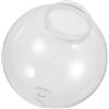 Cabilock Lampada Sfera Giardino Copertura Lampione Resistente con Paralume Acrilico Trasparente Rotondo da Esterno e Design Elegante per Luce da Paesaggio