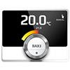 Baxi TERMOSTATO WIFI, COM CONTROLLO TEMPERATURA MODELLO TXM-10C TELECOMANDO 3X12X9 CM (Referenza: 7652304), NERO STANDARD