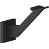 Sellon24® Supporto per corrimano da parete in legno RAL nero antracite bianco ringhiera scale in acciaio interno/WPP 55 rotondo 42,4 (WPP55 nero)
